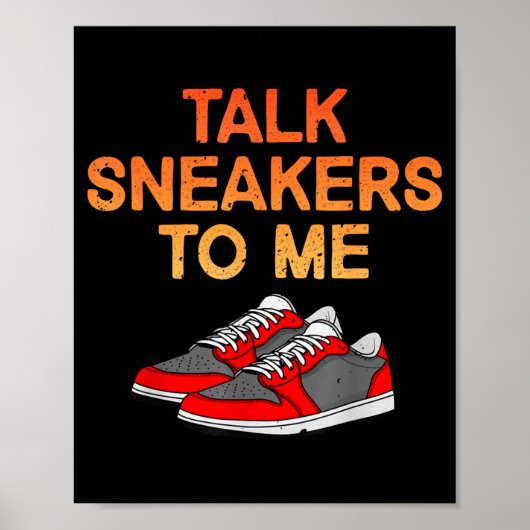 Funny Sneaker Design For Men Women Scute Ss Cute S Poster (Vorne)