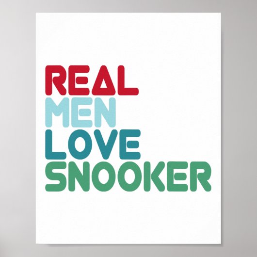 Funny Snooker Sprichwort Pool Billiards Snooker Pl Poster (Vorne)