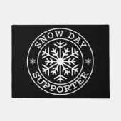 Funny Snow Day Supporter Lehrerin Schüler Winter S Fußmatte (Vorderseite)