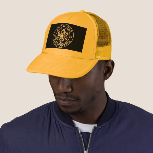 Funny Snow Day Supporter Lehrerin Schüler Winter S Truckerkappe (Beispiel)