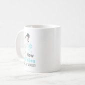Funny Snow How Snowflakes Are Really Made Kaffeetasse (Vorderseite Links)