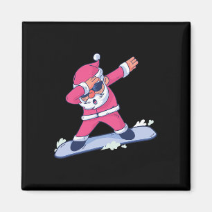 Funny Snowboarden Geschenk Weihnachten Snowboard A Magnet
