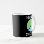 Funny Snowboarding Sport Hob Kaffeetasse (VorderseiteRechts)