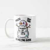 Funny Snowbody Got Chill Like Me Snowman Christmas Kaffeetasse (Links)