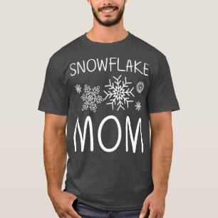 Funny Snowflake Art and Mama Pinacoteca Casa Rusca T-Shirt