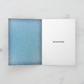 Funny Snowman Feiertagskarte (Innenseite)