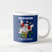 Funny Snowman Maximum Christmas Surprise Cartoon Jumbo-Tasse