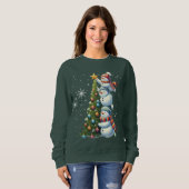 Funny Snowman Sweatshirt (Vorne ganz)
