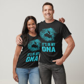 Funny Snowmobile It_s in My DNA Fingerprint T-Shir T-Shirt (Unisex)