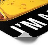 Funny, so zu tun, als wäre ich ein Taco leicht mex Poster (Ecke)