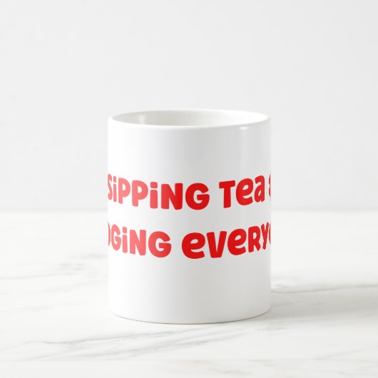 Funny Sober Coffee Tasse (Mittel)