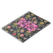 Funny Sobriety Journal Notizblock (Linke Seite)