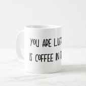 Funny Sobriety Tasse (Vorderseite Links)