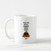 Funny Sobriety Tasse - Meilenstein erreicht behiel (Links)