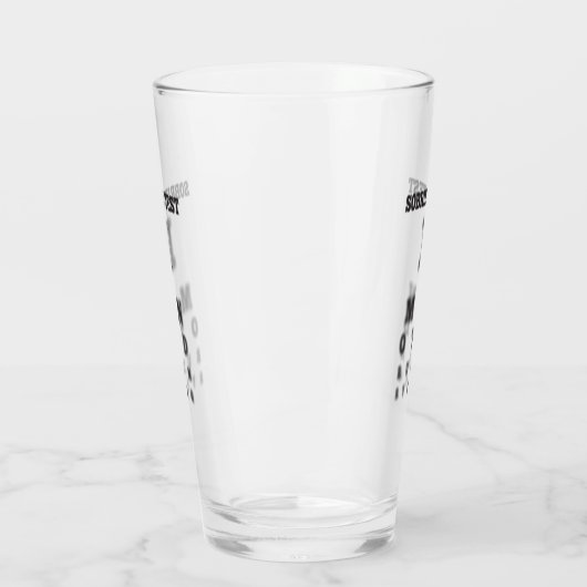 Funny Sobrification Test 🍻 verschwommenes Augendi Glas (Links)