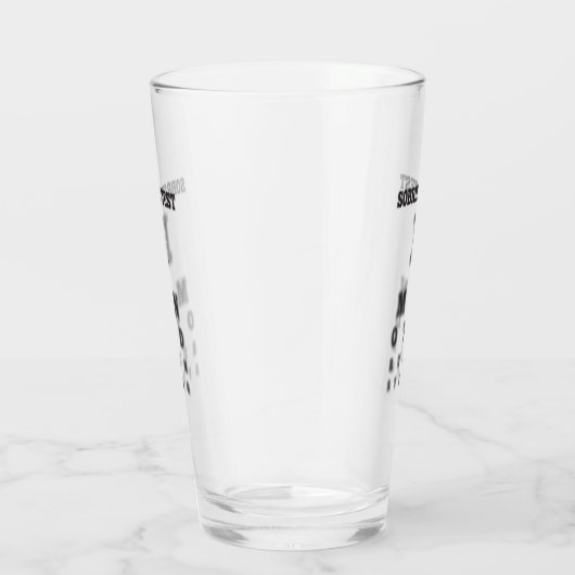 Funny Sobrification Test 🍻 verschwommenes Augendi Glas (Rechts)