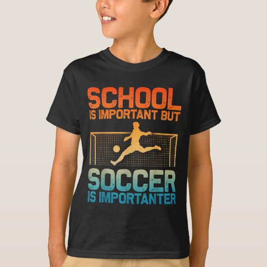 Funny Soccer Art For Boys Girls Men Women Gag Socc T-Shirt (Vorderseite)