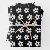 Funny Soccer Ball Pattern Geschenkpapier Set (Beispiel)