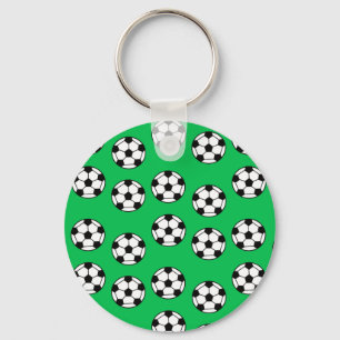 Funny Soccer Ball Pattern Schlüsselanhänger