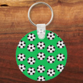 Funny Soccer Ball Pattern Schlüsselanhänger (Vorderseite)