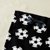 Funny Soccer Ball Pattern Strandtuch (Beispiel)
