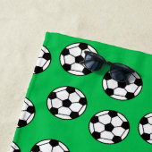 Funny Soccer Ball Pattern Strandtuch (Beispiel)
