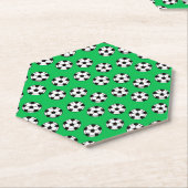 Funny Soccer Ball Pattern Untersetzer (angewinkelt)