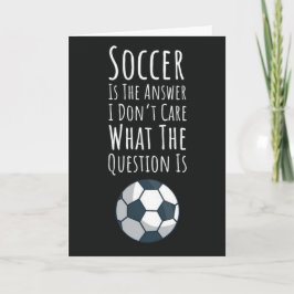 Funny Soccer Cards Kindersportteam Niedlich Karte