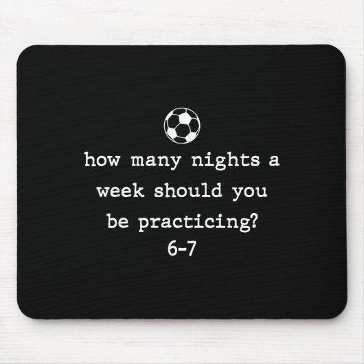 Funny Soccer Coach 67 Soccer Player 6 7 Gen Z Vira Mousepad (Vorne)