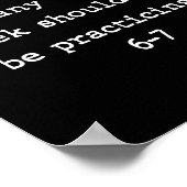 Funny Soccer Coach 67 Soccer Player 6 7 Gen Z Vira Poster (Ecke)