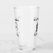 Funny Soccer Dribbler Champion, Bierglas Glas (Links)