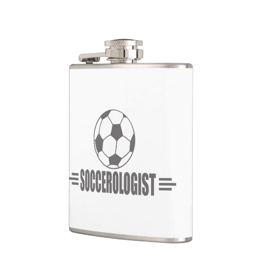 Funny Soccer Flachmann (Links)