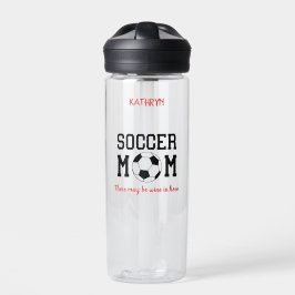 Funny Soccer Mama Personalisiert Trinkflasche