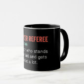 Funny Soccer Referenz Definition Tasse (VorderseiteRechts)