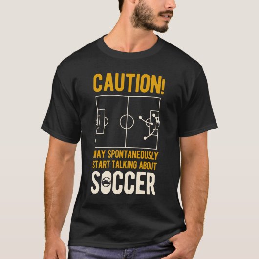 Funny Soccer T-Shirt (Vorderseite)