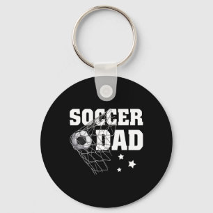 Funny Soccer Vater Daddy Soccer Sport Lover Fan Fa Schlüsselanhänger
