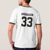 Funny Soccer Vater T - Shirt Nacho Average Soccer  (Rückseite)