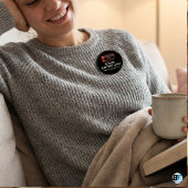 Funny Social Battery Low 1% Red Loading Bar Introv Button