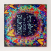 Funny Social Distverse Introvertierte Fun Inspiriv Puzzle (Horizontal)