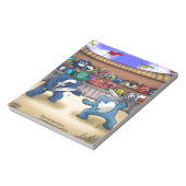 Funny Social Media Notizblock (Rotiert)