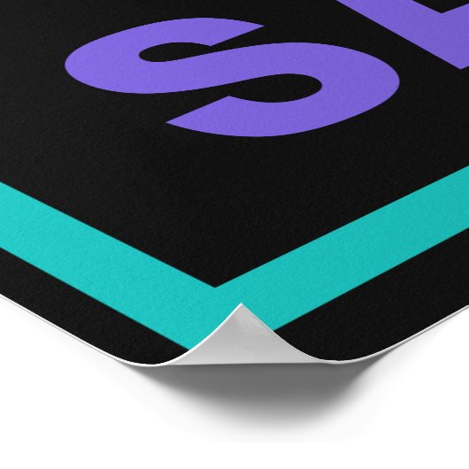 Funny "Social Media" Poster (Ecke)