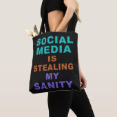 Funny "Social Media"-Taschen Tasche (Von Nahem)