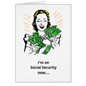 Funny Social Security Rentirement Spaß (Vorne)