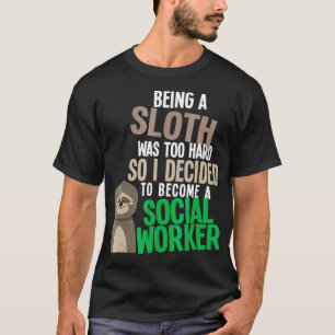 Funny Social Work Studers Master Degree Graduati T-Shirt