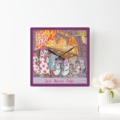 Funny Socks Horror Filmplatz Uhr (Zuhause)