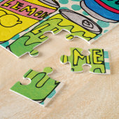 Funny Soda Cans Farbiges Muster Puzzle (Seite)