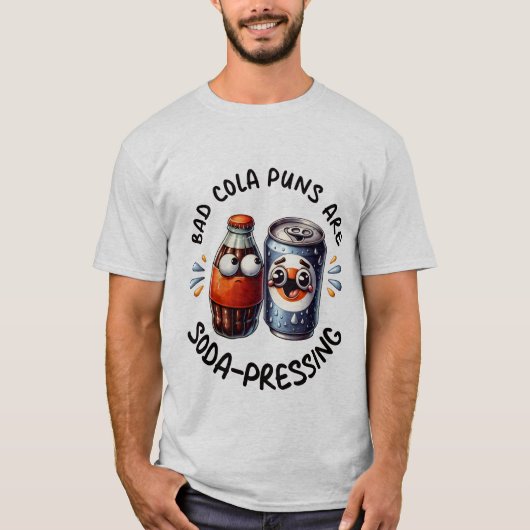 Funny Soda Wortart T-Shirt (Vorderseite)