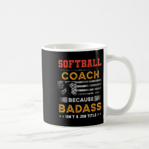 Funny Softball Coach Geschenk für Männer, Bad Soft Kaffeetasse