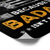 Funny Softball Coach Geschenk für Männer, Bad Soft Poster (Ecke)