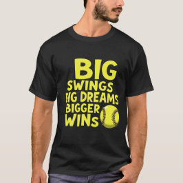 Funny Softball-Liebhaber Zitat T-Shirt
